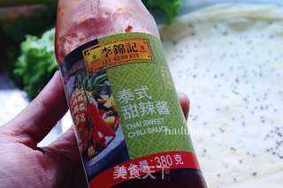 快手早餐蛋饼卷的做法步骤:11