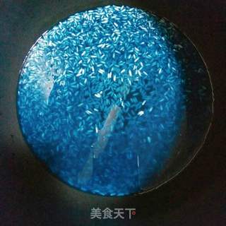 蝶豆花糯米饭的做法步骤:15