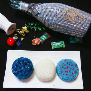 蝶豆花糯米饭的做法步骤:22