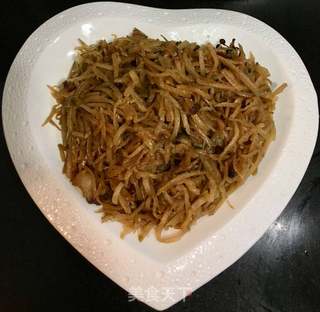 快手小炒菜之辣炒疙瘩头的做法步骤:7