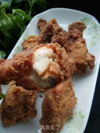 酥脆炸鸡翅的做法步骤:16