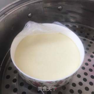 石斛花蒸蛋的做法步骤:11