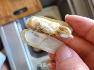 葱油蛏子的做法步骤:5