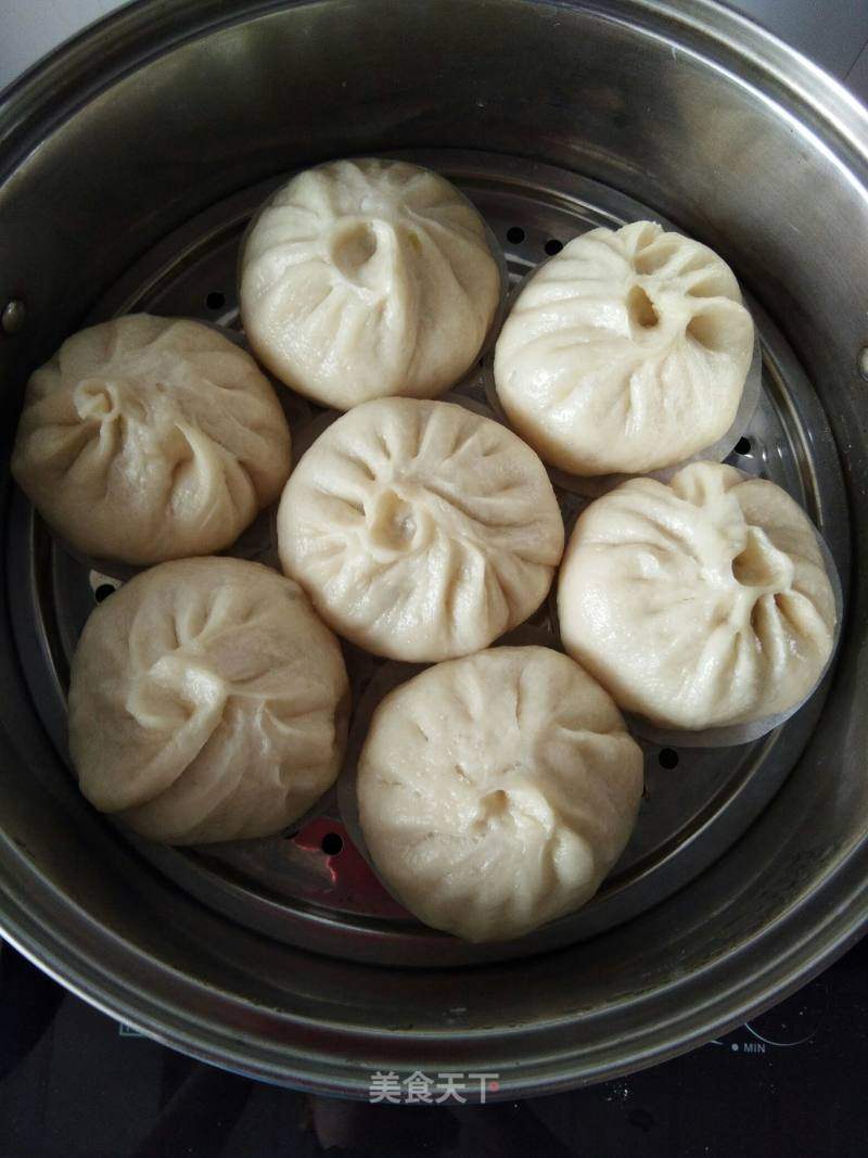 大头菜肉包的做法步骤:11
