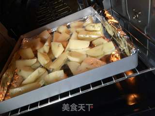 烤薯角的做法步骤:5