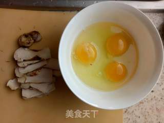 松茸蒸蛋的做法步骤:4