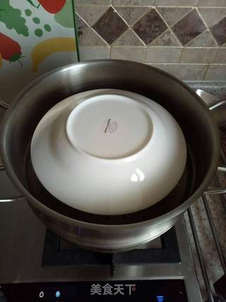 松茸蒸蛋的做法步骤:7