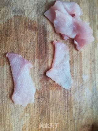 锅包肉的做法步骤:3