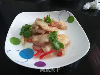 锅包肉的做法步骤:13