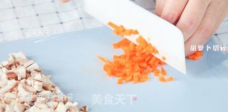 虾皮奶酪焗豆腐的做法步骤:3