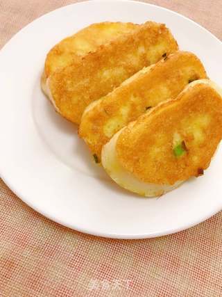 鸡蛋馒头片的做法步骤:6
