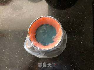 蝶豆花玛德琳的做法步骤:10