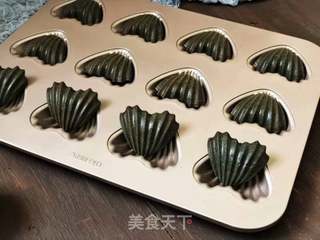 蝶豆花玛德琳的做法步骤:15