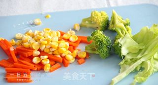 杂蔬鳕鱼饭团的做法步骤:2