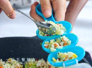杂蔬鳕鱼饭团的做法步骤:8