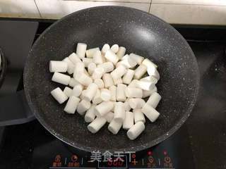 蔓越梅亚麻籽雪花酥的做法步骤:3