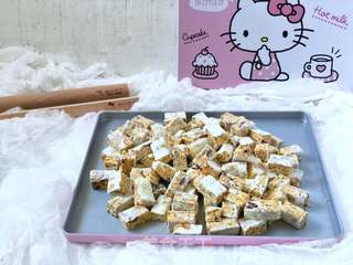 蔓越梅亚麻籽雪花酥的做法步骤:13