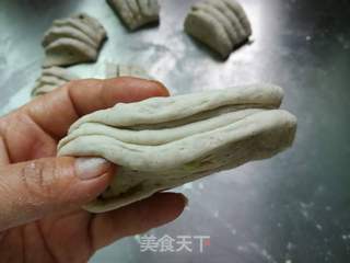葱香豆浆花卷的做法步骤:10