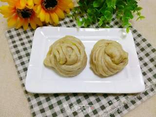 葱香豆浆花卷的做法步骤:14