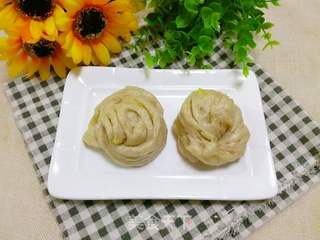 葱香豆浆花卷的做法步骤:15