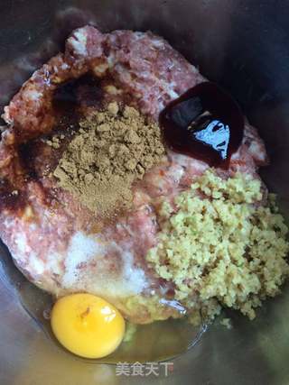 韭薹猪肉水饺的做法步骤:4