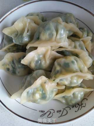 虾仁韭菜鸡蛋饺的做法步骤:8