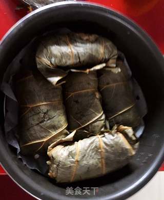 荷叶包饭的做法步骤:10