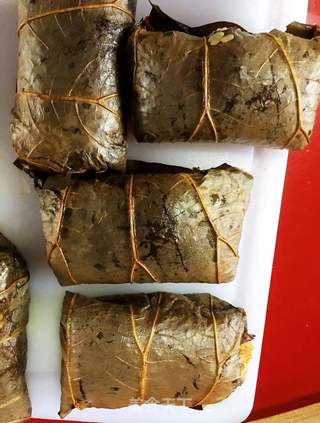 荷叶包饭的做法步骤:11