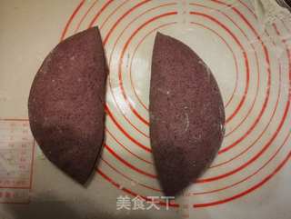 杂粮刀切馒头的做法步骤:10