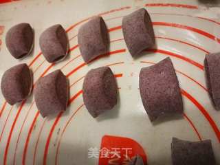 杂粮刀切馒头的做法步骤:14