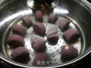 杂粮刀切馒头的做法步骤:16
