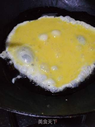 韭苔鸡蛋焖面的做法步骤:5