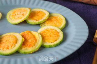 西葫芦三文鱼蛋饼的做法步骤:7