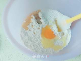 双色棋格面包的做法步骤:3