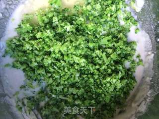 西兰花鸡蛋饼的做法步骤:5