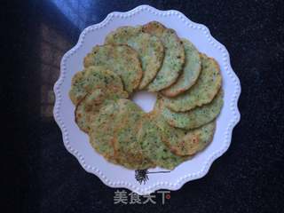 西兰花鸡蛋饼的做法步骤:10