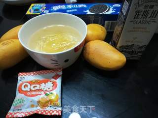 芒果慕斯蛋糕的做法步骤:2