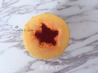 木瓜椰奶冻的做法步骤:2