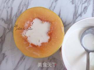 木瓜椰奶冻的做法步骤:5