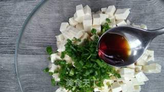 小葱拌豆腐的做法步骤:11