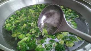 西蓝花豆腐羹的做法步骤:4