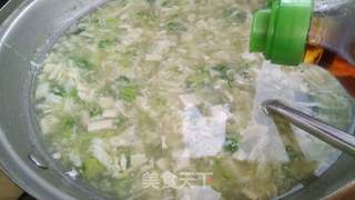 西蓝花豆腐羹的做法步骤:8