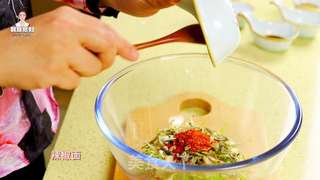 深夏时节,天气炎热,介绍一款爽口下饭的小菜-拌小根菜的做法步骤:13