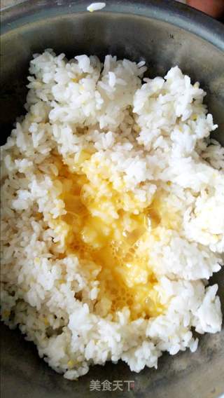 鸡蛋炒饭的做法步骤:6