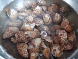 辣炒花螺的做法步骤:2