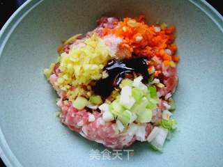 香菇酿肉的做法步骤:3
