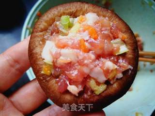 香菇酿肉的做法步骤:6