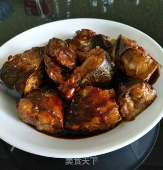 老杨的红烧鲅鱼的做法步骤:11
