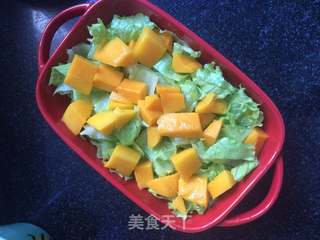 芒果紫薯冷盘的做法步骤:4