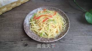 土豆丝卷饼的做法步骤:18